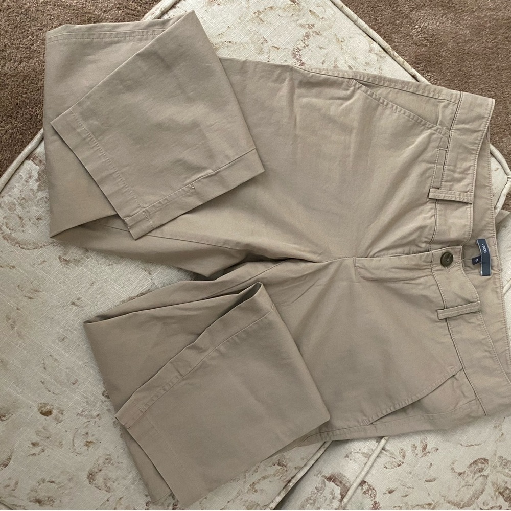 Vince size 6 classic khakis.